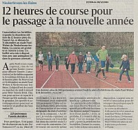 Article presse concernant l’événement